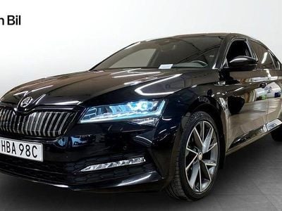 Begagnad Skoda Superb SportLine 156 HK (114 kW) 2020 Svart Sedan