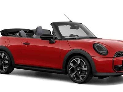 Ny Mini Cooper Cabriolet 2025 Röd Cab