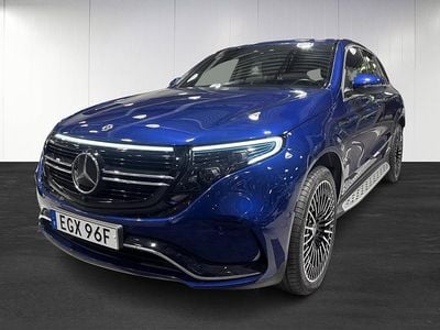 Blå Begagnad 2020 Mercedes EQC400 AMG SUV | 429 900 kr (Marknadspris)