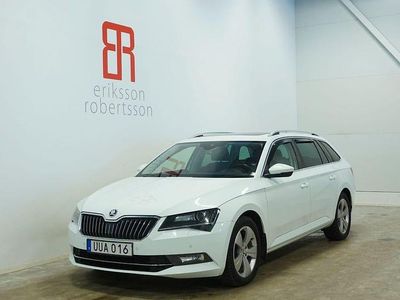 Vit Begagnad 2018 Skoda Superb Kombi | 239 900 kr (Lite dyr)