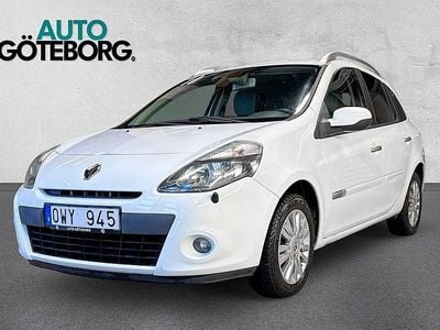 Vit Begagnad 2010 Renault Clio GrandTour Kombi | 47 900 kr (Marknadspris)