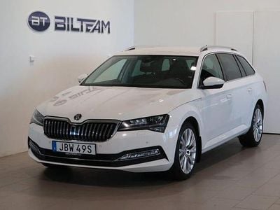 Begagnad Skoda Superb Style 200 HK (147 kW) 2021 Vit Kombi