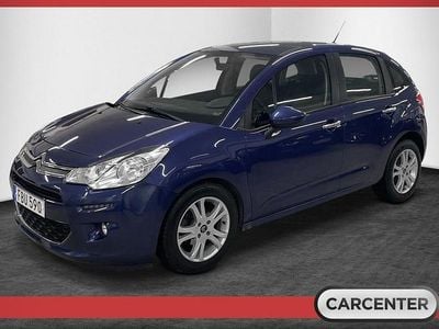 Begagnad Citroën C3 PureTech 82 HK (60 kW) 2015 Blå Halvkombi