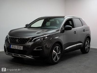 Begagnad Peugeot 3008 GT-line 131 HK (96 kW) 2019 Mörkgrå SUV