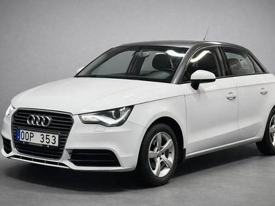 Vit Begagnad 2013 Audi A1 Sportback Sport Halvkombi | 74 900 kr (Marknadspris)