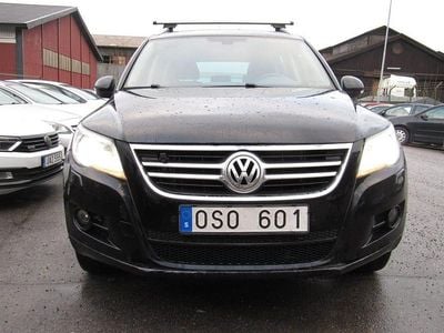 Svart Begagnad 2010 VW Tiguan Sportline SUV | 59 000 kr (Bra pris)