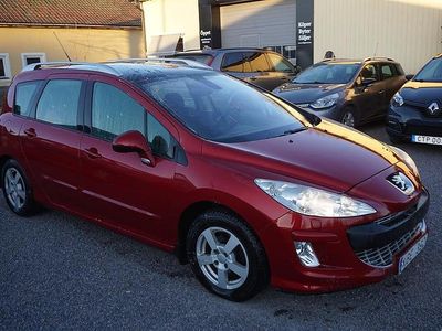 Röd Begagnad 2009 Peugeot 308 SW Kombi | 29 900 kr (Lite dyr)