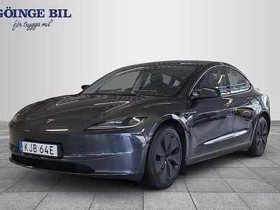 Begagnad Tesla Model 3 Standard Range 235 kW (320 HK) 2024 Grå Sedan