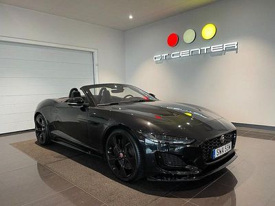 Begagnad Jaguar F-Type R-Dynamic 451 HK (331 kW) 2021 Svart Cab