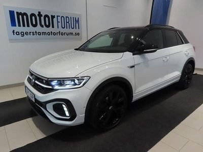 Vit Begagnad 2024 VW T-Roc R-line SUV | 369 000 kr (Lite dyr)