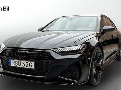 Svart Begagnad 2025 Audi RS6 Design Kombi | 1 449 000 kr (Marknadspris)