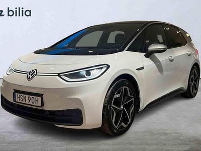 Vit Begagnad 2020 VW ID.3 Pro Performance Halvkombi | 229 500 kr (Marknadspris)