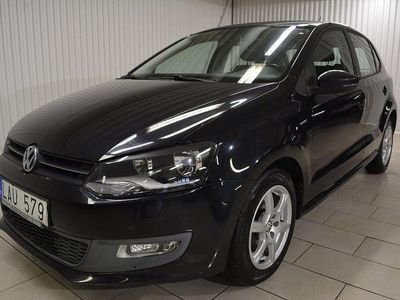 Begagnad VW Polo 86 HK (63 kW) 2011 Svart Halvkombi