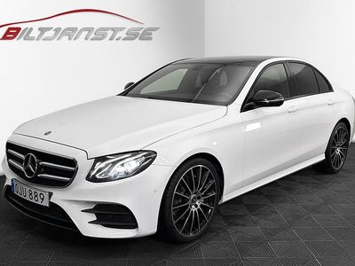 Vit Begagnad 2018 Mercedes E200 AMG line Sedan | 309 900 kr (Lite dyr)