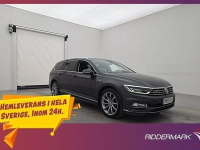 Begagnad VW Passat R-line 190 HK (139 kW) 2018 Grå Kombi