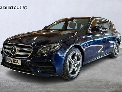 Begagnad Mercedes E300 AMG 306 HK (225 kW) 2019 Mörkblå Kombi