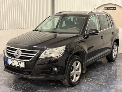 Svart Begagnad 2010 VW Tiguan Sportline SUV | 69 900 kr (Marknadspris)