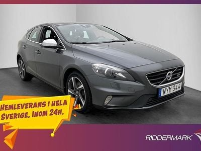 Grå Begagnad 2013 Volvo V40 R-Design Halvkombi | 159 900 kr (Marknadspris)