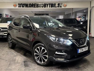 Svart Begagnad 2017 Nissan Qashqai SUV | 154 500 kr (Marknadspris)