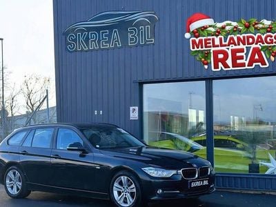 Svart Begagnad 2015 BMW 318 Sport Line Kombi | 129 900 kr (Marknadspris)