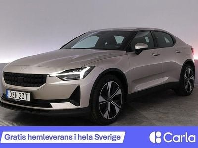 Ljusgrå Begagnad 2022 Polestar 2 Long Range Single Motor Halvkombi | 303 990 kr (Marknadspris)
