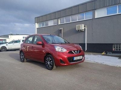 Begagnad Nissan Micra S 80 HK (58 kW) 2016 Röd Halvkombi