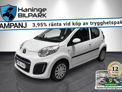 Vit Begagnad 2012 Citroën C1 Halvkombi | 64 995 kr (Marknadspris)