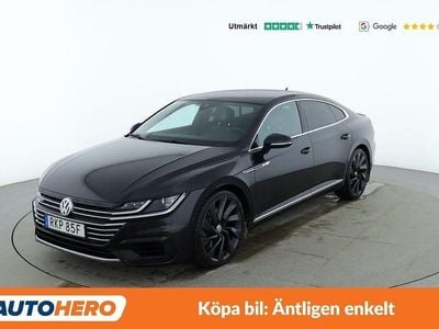 Svart Begagnad 2019 VW Arteon R-line Sedan | 257 000 kr (Marknadspris)