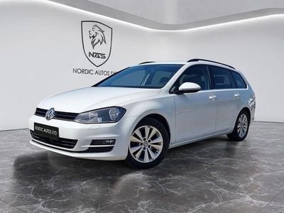 Begagnad VW Golf VII GT 150 HK (110 kW) 2014 Vit Kombi