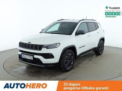 Vit Begagnad 2021 Jeep Compass SUV | 225 000 kr (Lite dyr)