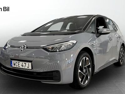 Grå Begagnad 2022 VW ID.3 Pro Performance Halvkombi | 259 900 kr (Marknadspris)