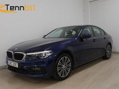 Begagnad BMW 530 Sport Line 252 HK (185 kW) 2020 Blå Sedan