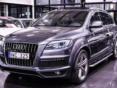 Grå Begagnad 2012 Audi Q7 S-Line SUV | 189 900 kr (Lite dyr)