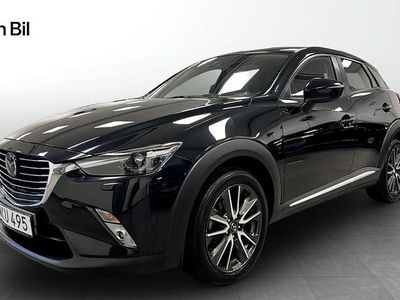 Svart Begagnad 2016 Mazda CX-3 Optimum SUV | 194 900 kr (Marknadspris)