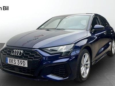Begagnad Audi A3 Proline 150 HK (110 kW) 2021 Blå Sedan