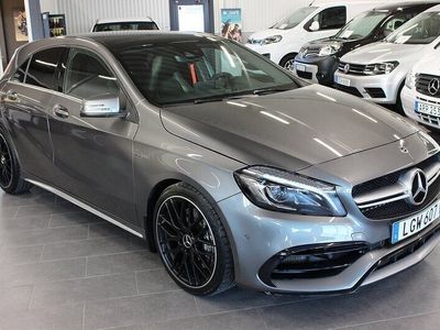 begagnad Mercedes A45 AMG 160 Benz AMG4MATIC Pano Navi V-Hjul 2017, Halvkombi