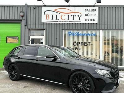 Svart Begagnad 2018 Mercedes E220 Avantgarde | 199 900 kr (Superpris)