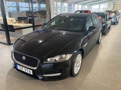 Svart Begagnad 2019 Jaguar XF Sportbrake R-Sport Kombi | 309 500 kr