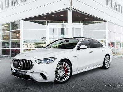 Begagnad Mercedes S63 AMG AMG 802 HK (589 kW) 2024 Opalitvit magno Sedan