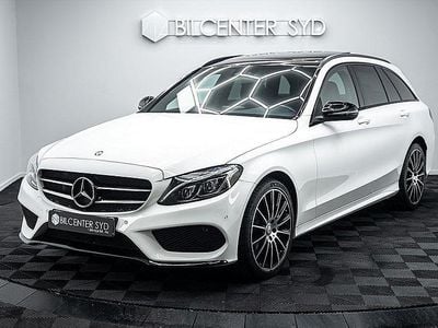 Vit Begagnad 2016 Mercedes C220 AMG line Kombi | 249 900 kr (Marknadspris)