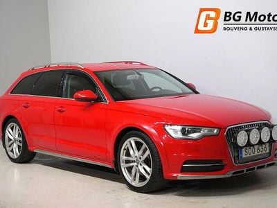 Röd Begagnad 2014 Audi A6 Allroad Sport Kombi | 128 700 kr (Dyr)