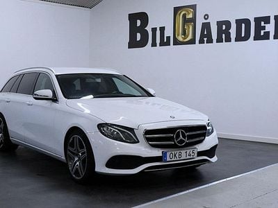 Vit Begagnad 2016 Mercedes E220 Kombi | 144 900 kr