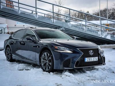 begagnad Lexus LS500h AWD F-SPORT 3.5 V6 LUFTFJÄDRING MARK LEVINSON