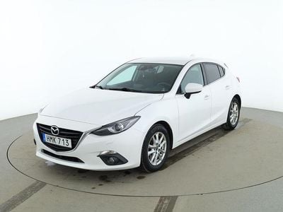 Begagnad Mazda 3 Inclusive 121 HK (88 kW) 2015 Vit Sedan