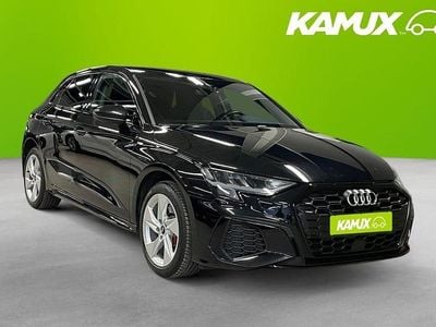 Begagnad Audi A3 S-Line 245 HK (180 kW) 2023 Svart Sedan