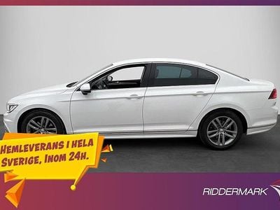 Begagnad VW Passat R-line 220 HK (161 kW) 2018 Vit Sedan