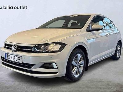 Vit Begagnad 2018 VW Polo Halvkombi | 164 900 kr (Marknadspris)