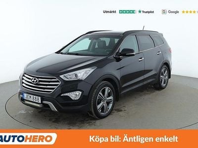 Svart Begagnad 2015 Hyundai Grand Santa Fe SUV | 198 000 kr (Marknadspris)