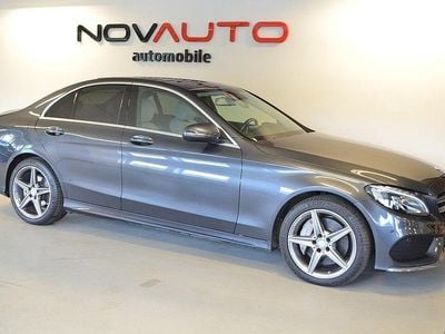 Begagnad Mercedes C250 AMG 204 HK (150 kW) 2015 Tenorite grå metallic Sedan