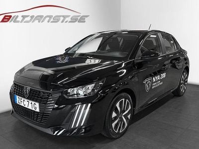 Begagnad Peugeot 208 75 HK (55 kW) 2024 Svart Halvkombi
